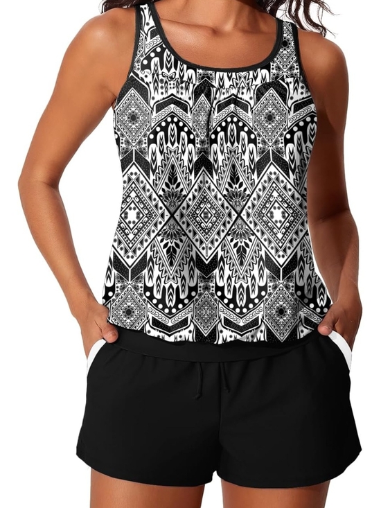 Summer Mae Other - Summer Mae Womens Tankini Two Piece with Pockets. NWT.